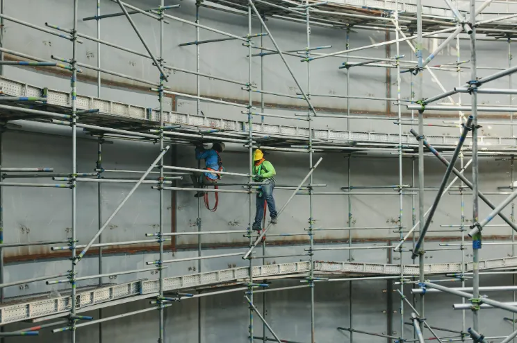 andamios para la construcción
