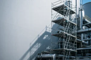 Renta de andamios Querétaro- Guía logística para paros de planta y mantenimiento industrial