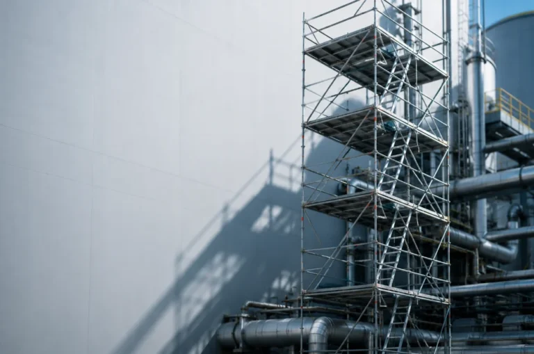 Renta de andamios Querétaro- Guía logística para paros de planta y mantenimiento industrial